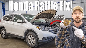 Honda K-series Engine Rattle? FIXED! (VTC Actuator Replacement - 2014 Honda CRV)