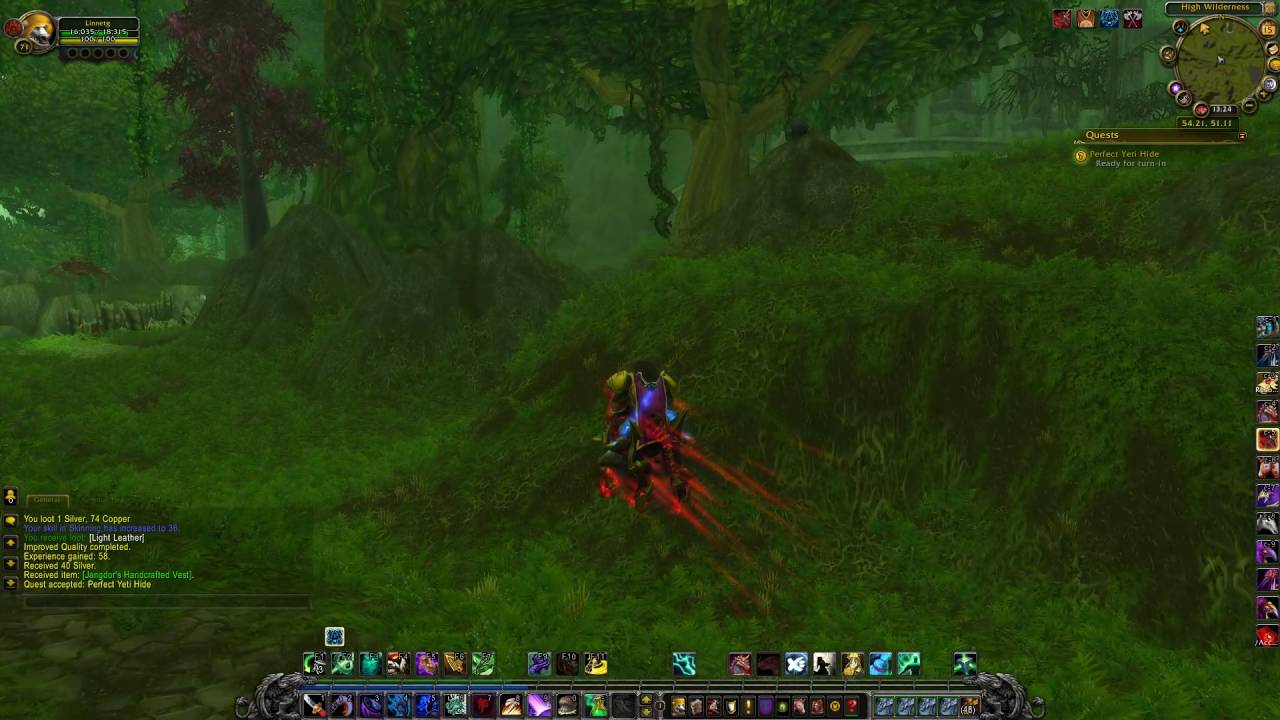 Perfect Yeti Hide Quest ID 25454 Playthrough Feralas