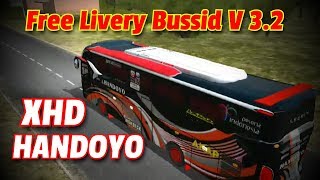 Bussid Balap - Free Livery XHD HANDOYO - bus simulator indonesia screenshot 4