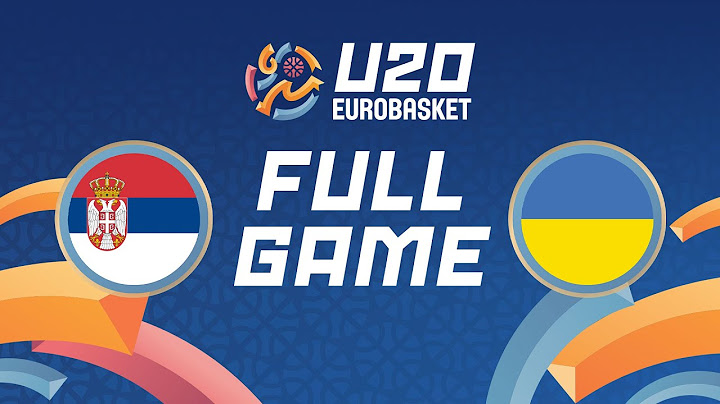 Round of 16 | Serbia v Ukraine | Full Basketball Game | FIBA U20 EuroBasket 2025
