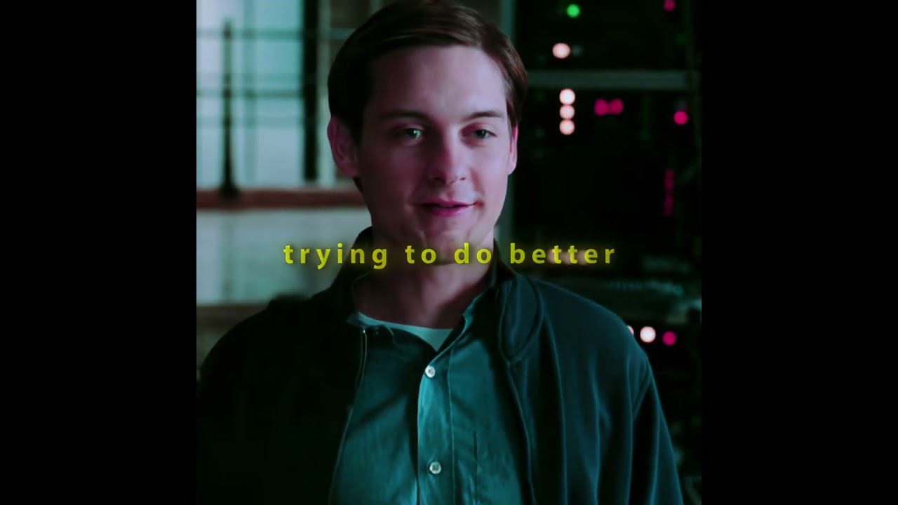 "Trying to do better" Spiderman Edit | Dyzphoria x Slayloverboy ー RATHERFEELNOTHING 