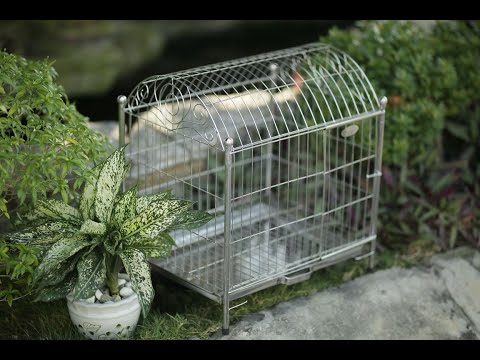 Video Lồng chuồng chó inox 201 nuôi chó cảnh nhỏ, nuôi mèo - youtube