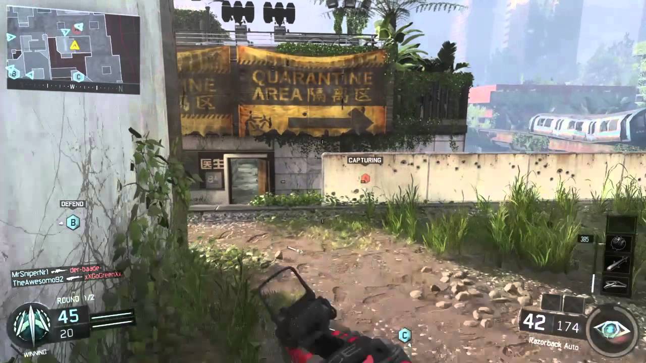 Amazing Bo3 beta gameplay - With The razorback 6 attachments