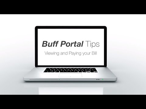 View and Pay your Tuition Bill in Buff Portal