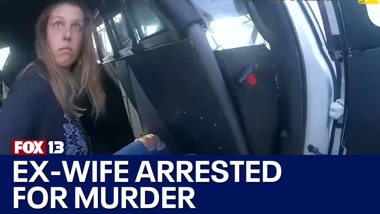 See dramatic moment West Richland Police arrest Jared Bridegans ex-wife for his murder