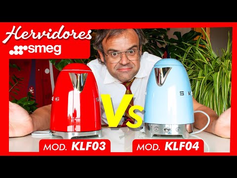 ¿QUÉ HERVIDOR COMPRAR de SMEG? | KLF03 o KLF04 | Review + Cómo funcionan