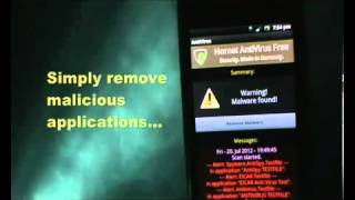 Best Android AntiVirus Hornet screenshot 1