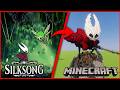 Playing SILKSONG for the FIRST TIME and BUILDING EVERY RUDE BUG that hits me in MINECRAFT