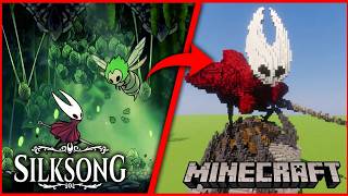 Playing SILKSONG for the FIRST TIME and BUILDING EVERY RUDE BUG that hits me in MINECRAFT