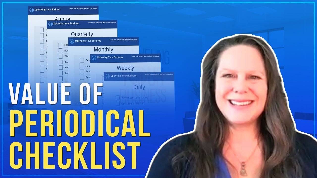 Periodical Check Program Value of Periodical Checklist - YouTube
