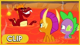 Spike Spends Time with Garble and Smolder - MLP: Friendship Is Magic [Season 9]