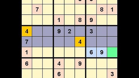 How to Solve New York Times Sudoku Hard April 30, 2022
