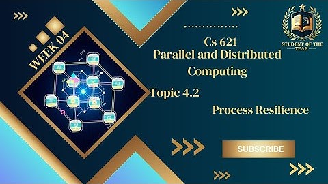 Cs621short lecture|Cs621 week 4 Topic 4.2 |Process Resilience|Cs621Midterm lecture