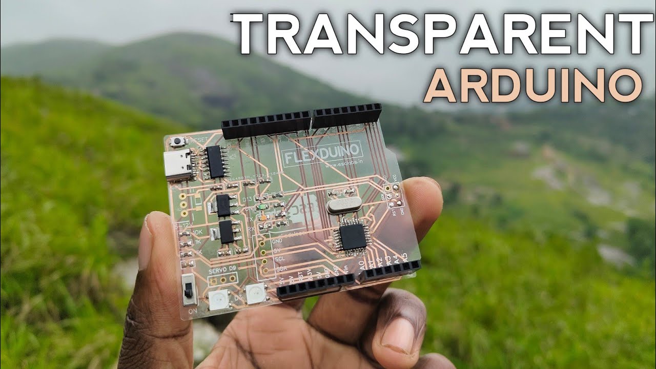 I made a Transparent Arduino | JLCPCB | EASYEDA PRO - YouTube