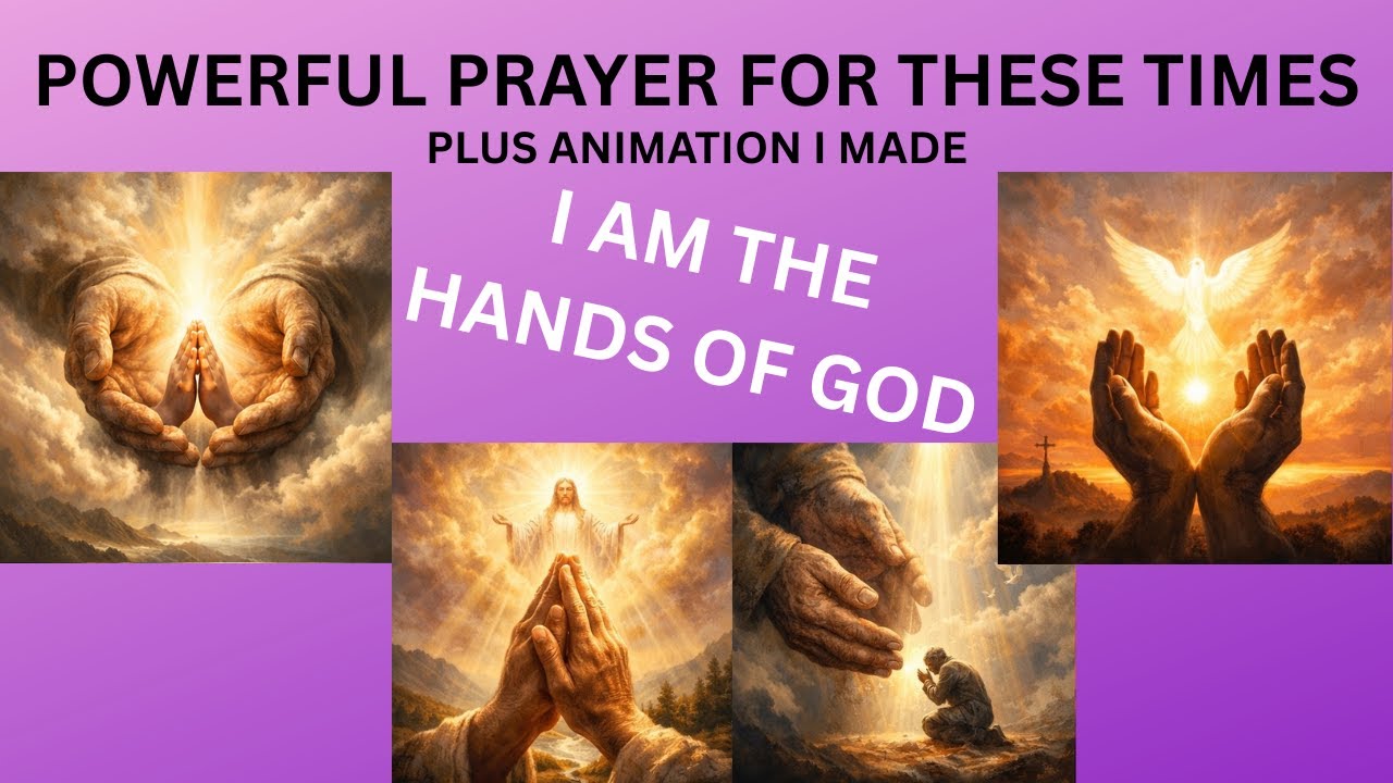 "I AM THE HANDS OF GOD PRAYER" & SPECIAL ANIMATION I MADE FOR YOU