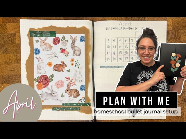 2022 HOMESCHOOL bullet journal setup 