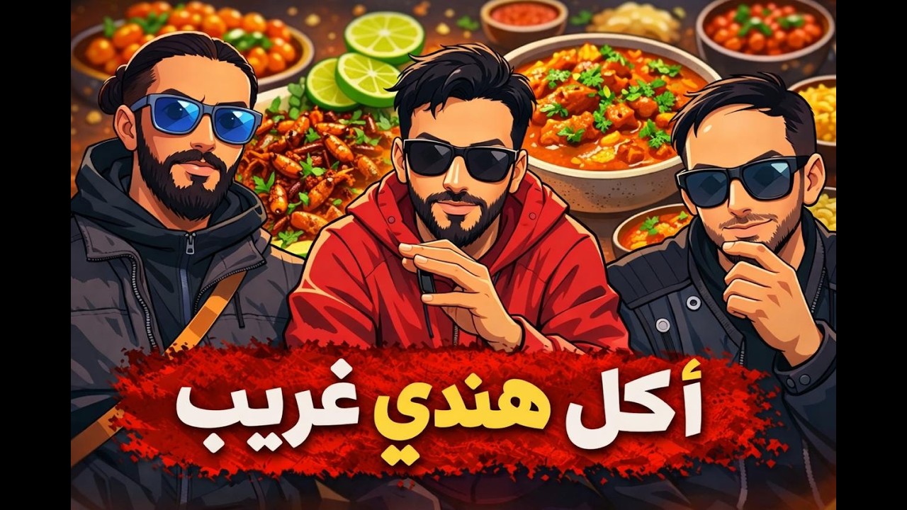 أخطر رياكشن على الأكل الهندي😱
