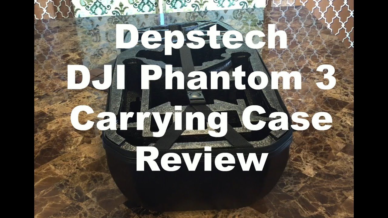Depstech DJI Phantom Carrying Case/Backpack Review (Hardshell)