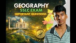 SSLC Social Science Geography Important Q&amp;A 2026 | Don’t Miss These Questions ⚠️