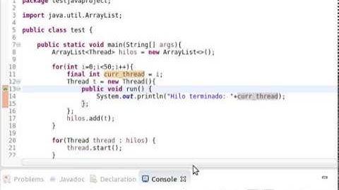 Threads en java - Programación