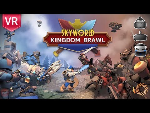 SkyWorld Kingdom Brawl VR | First Impression. A Cross-Platform PvP Card Battle VR Game