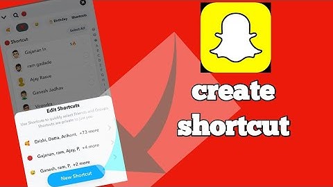 #snachat | how to make snapchat shortcut 2022 || Create Snapchat Shortcuts (Android)