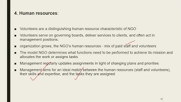 NGO Functional Systems part 2 in Urdu with Examples