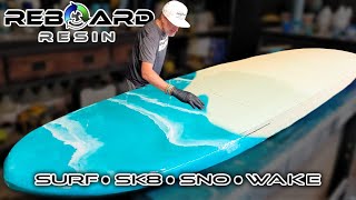 Fix OLD Surfboards, Skateboards, and Snowboards | Stone Coat Epoxy