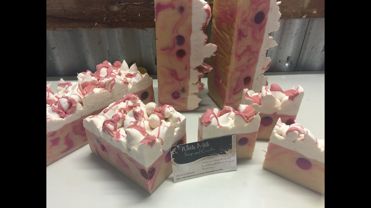 lush clothing 4 different soaps, cold process soap