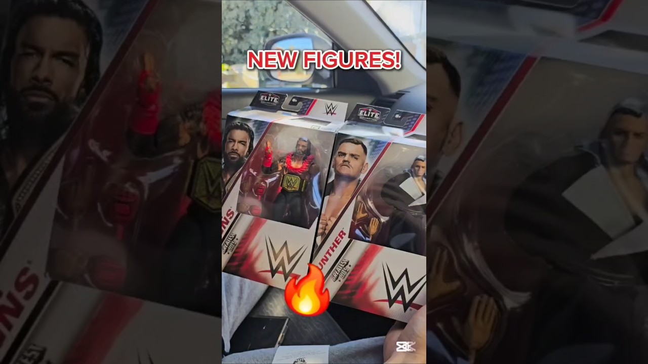 WWE Figure Pickups of the Week! 🔥 Roman Reigns & Gunther Greatest Hits! 