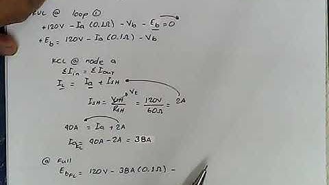 Solved Problems: DC Shunt Motor #6 Relationship between Back emf and Speed (explained in TAGALOG)