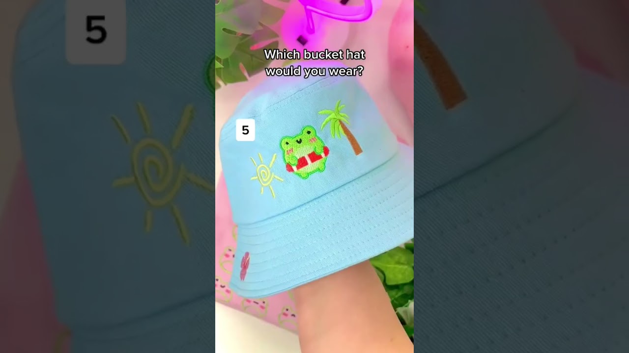 Bucket hat season is coming 🐸💚 