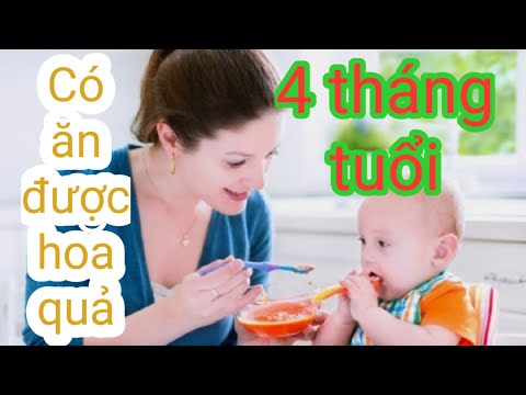 Video: Trẻ ở độ tuổi nào có thể được cho ăn hồng xiêm