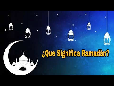 Vídeo: Lo Que Quizás No Sepa Sobre El Ramadán - Matador Network