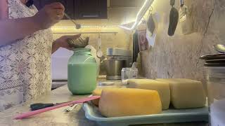 Плавленый сыр из твердого без плавительной соли