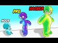 NOOB vs PRO vs HACKER de las GELATINAS !! - DeGoBooM