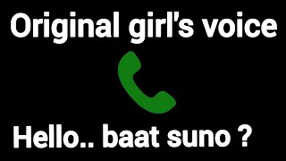 Hello.. baat suno ? indian girl's voice prank #fakecallprank @originalgirlsoundhub #girlvoiceprank  screenshot 1