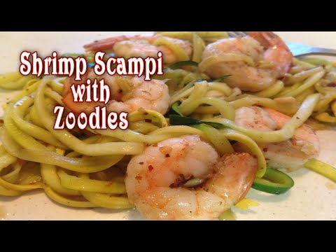 Shrimp Scampi with Zoodles