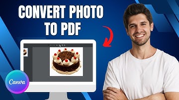 How To Convert Photo To PDF in Canva | Simple Step-by-Step Tutorial