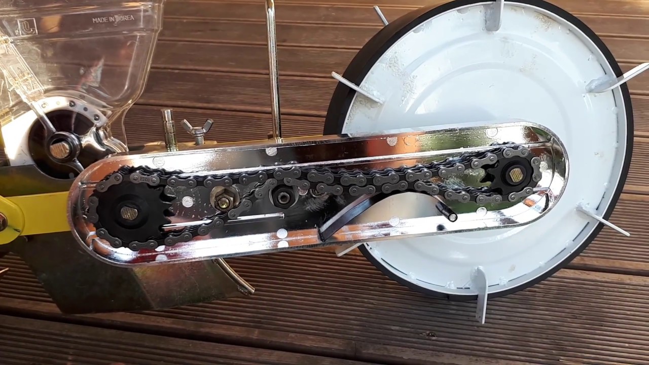 Ręczny siewnik punktowy jednorzędowy siewnik do warzyw rolkowy Jang seeder JP-1 for vegetable