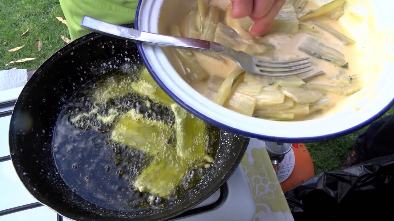 Receta tradicional en MONTANCHEZ: Pencas de Acelgas en Escabeche