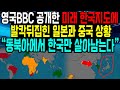 영국BBC 공개한 미래 한국지도에 발칵뒤집힌 중국과 일본 “동북아에서 한국만 살아남는다”