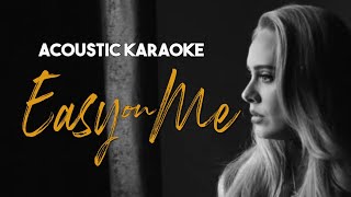 Adele - Easy On Me (Acoustic Guitar Karaoke with Lyrics)