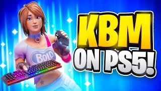 I Played a Tournament with KBM on CONSOLE &amp; Placed ______ 😳 (PS5 Keyboard &amp; Mouse)