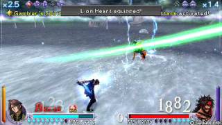 Squall (Ari) VS Jecht (CPU) Final Fantasy Dissidia English