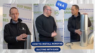 Install Nordfab quick fit ducting - How to connect and adapt your ducting system