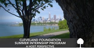 Cleveland Foundation Summer Internship Program - Stephen's perspective