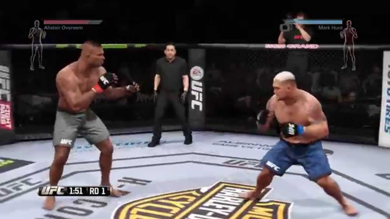 Ea Sports Ufc アリスターオーフレームvsマークハント Youtube