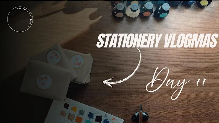 Stationery VlogMas Day 11, New Year and 75 soft,  Advent calendar days!