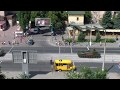 Большая колонна тяжелой военной техники на улицах Луганска. Репетиция парада 21.06.20г.